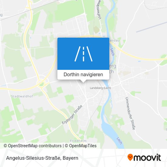 Angelus-Silesius-Straße Karte