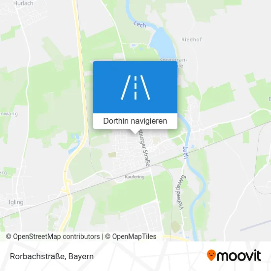 Rorbachstraße Karte