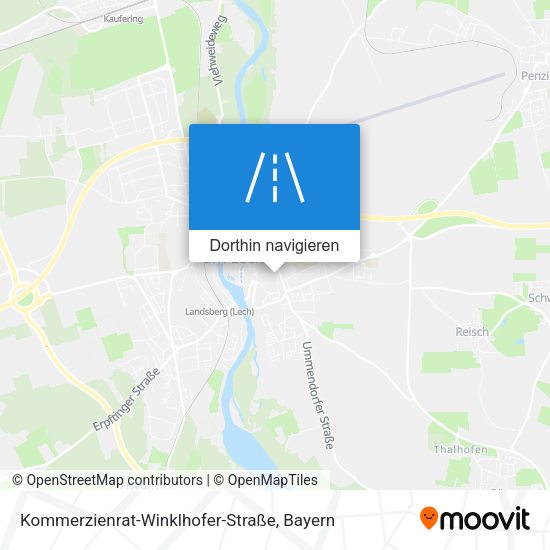 Kommerzienrat-Winklhofer-Straße Karte