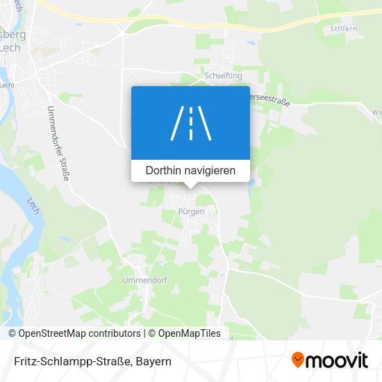 Fritz-Schlampp-Straße Karte