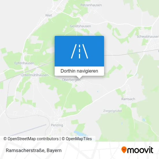 Ramsacherstraße Karte