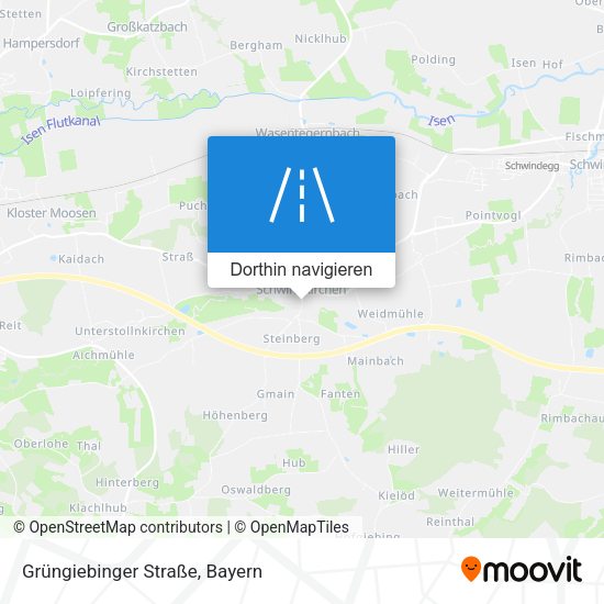 Grüngiebinger Straße Karte