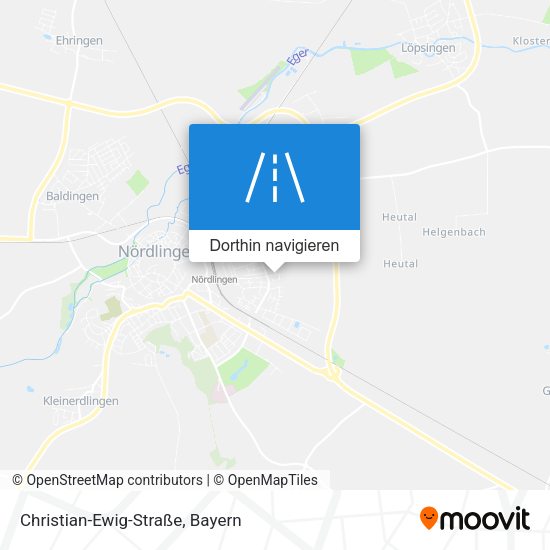 Christian-Ewig-Straße Karte