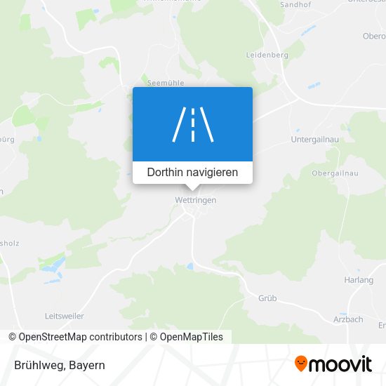 Brühlweg Karte