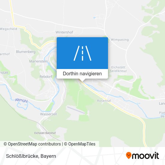 Schlößlbrücke Karte
