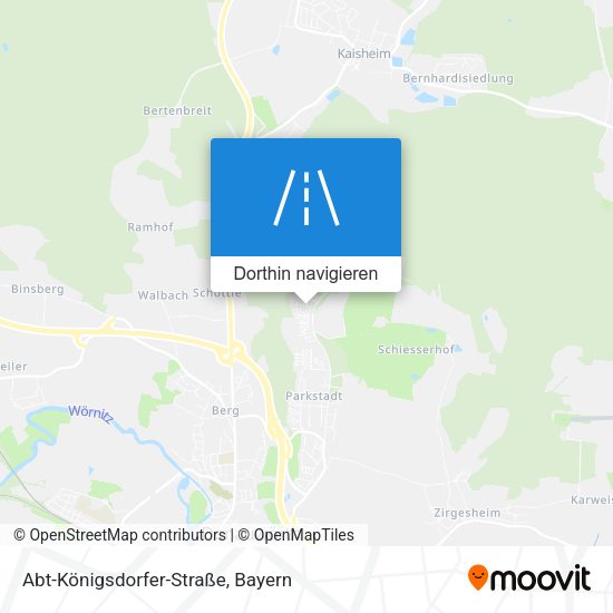 Abt-Königsdorfer-Straße Karte