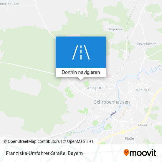 Franziska-Umfahrer-Straße Karte