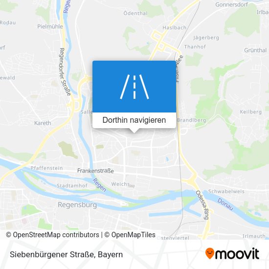 Siebenbürgener Straße Karte
