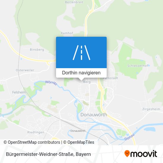 Bürgermeister-Weidner-Straße Karte