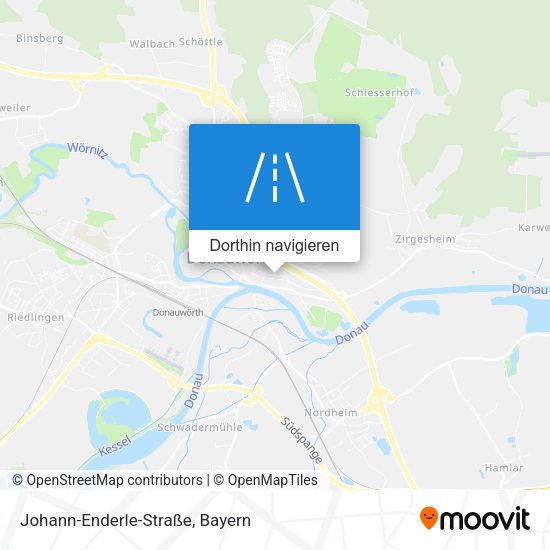 Johann-Enderle-Straße Karte