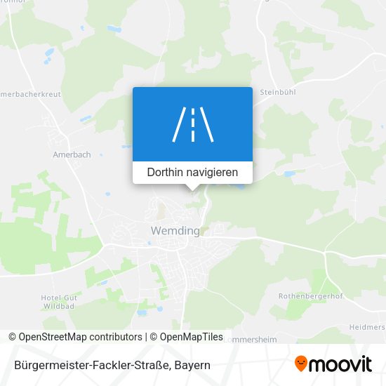 Bürgermeister-Fackler-Straße Karte