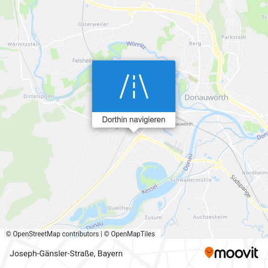 Joseph-Gänsler-Straße Karte