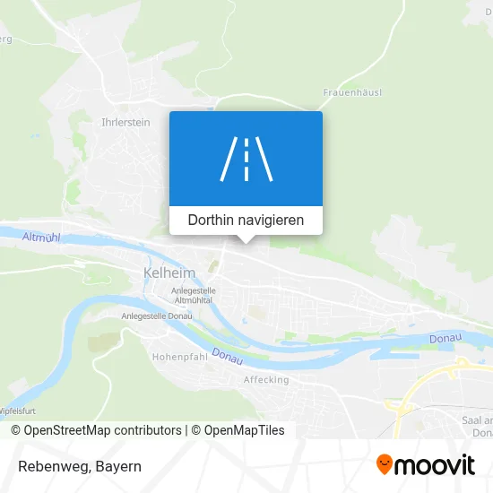 Rebenweg Karte