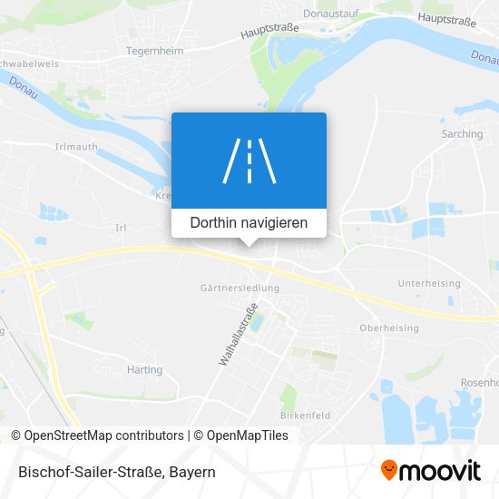 Bischof-Sailer-Straße Karte