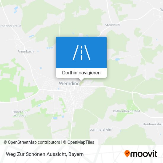 Weg Zur Schönen Aussicht Karte