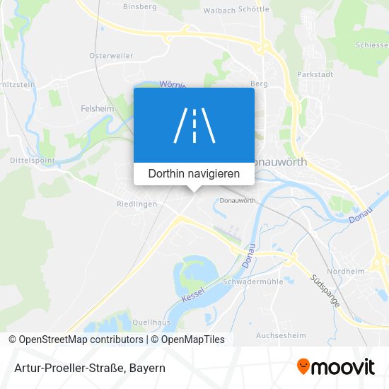Artur-Proeller-Straße Karte