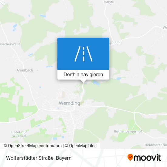 Wolferstädter Straße Karte