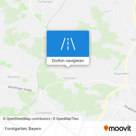Forstgarten Karte