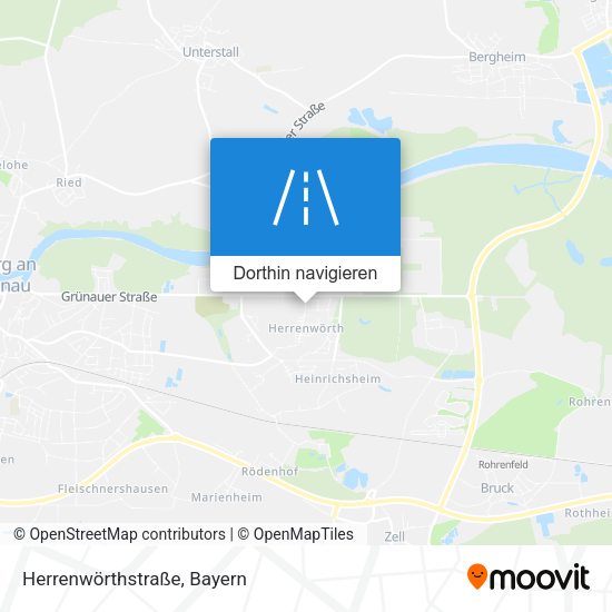 Herrenwörthstraße Karte