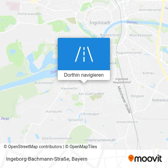 Ingeborg-Bachmann-Straße Karte