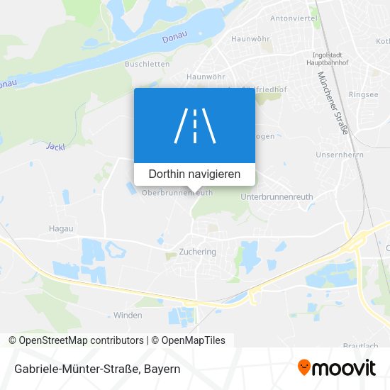 Gabriele-Münter-Straße Karte