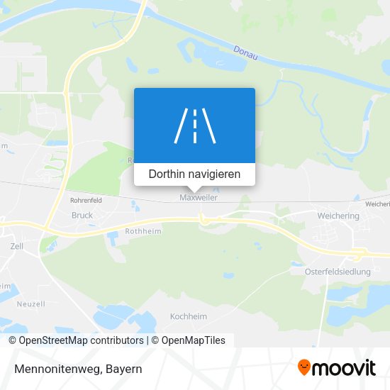 Mennonitenweg Karte