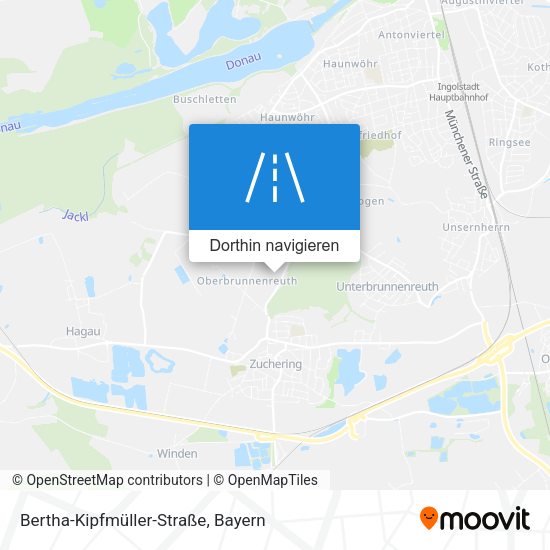 Bertha-Kipfmüller-Straße Karte