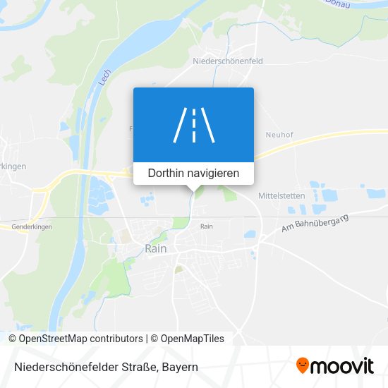 Niederschönefelder Straße Karte