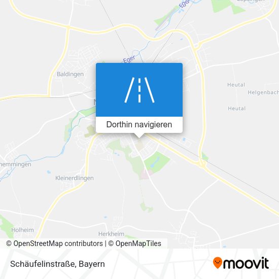 Schäufelinstraße Karte