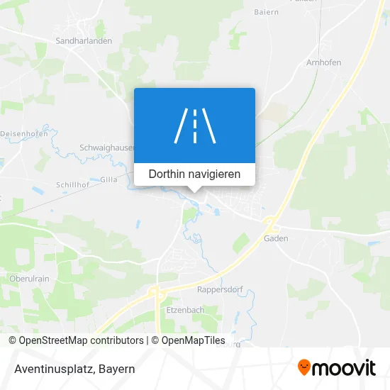 Aventinusplatz Karte