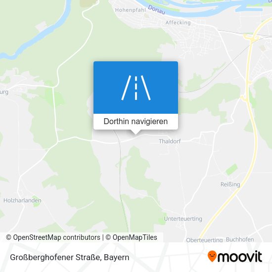 Großberghofener Straße Karte