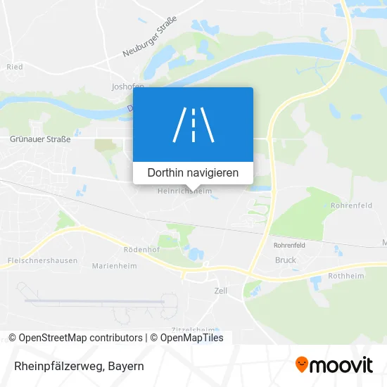 Rheinpfälzerweg Karte