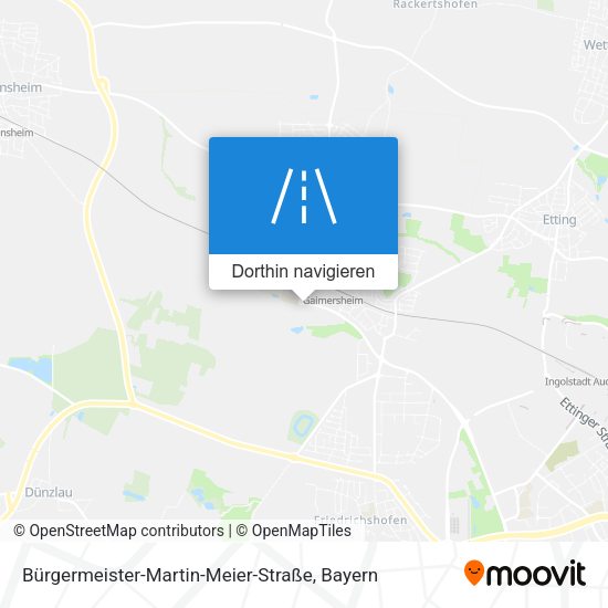 Bürgermeister-Martin-Meier-Straße Karte