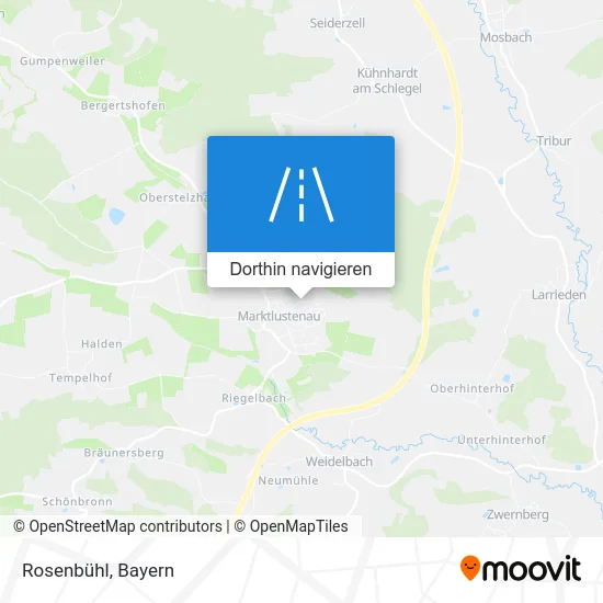 Rosenbühl Karte
