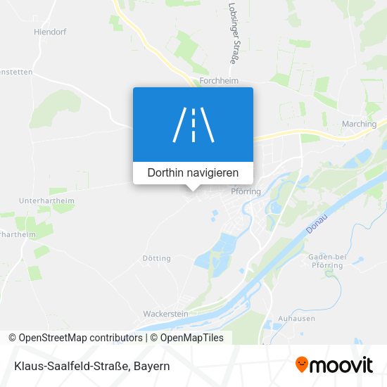 Klaus-Saalfeld-Straße Karte