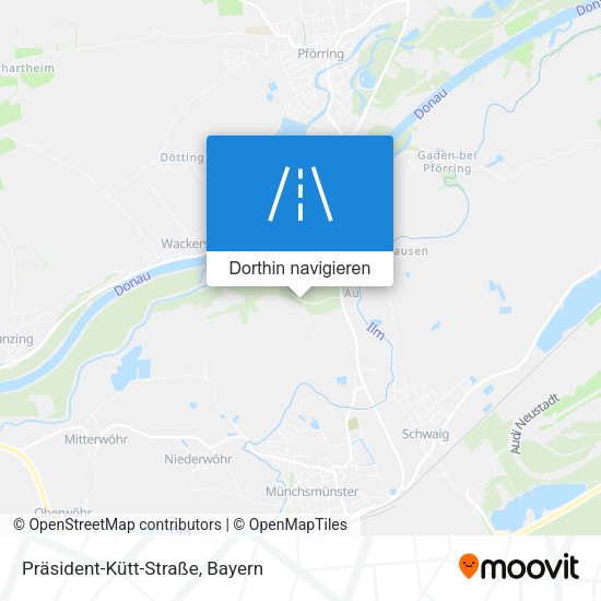 Präsident-Kütt-Straße Karte