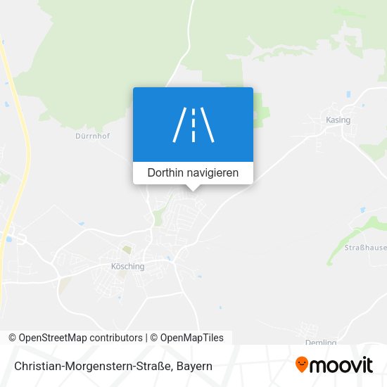Christian-Morgenstern-Straße Karte