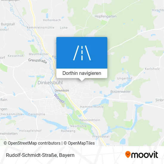 Rudolf-Schmidt-Straße Karte
