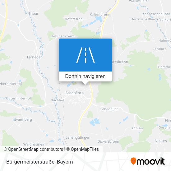 Bürgermeisterstraße Karte