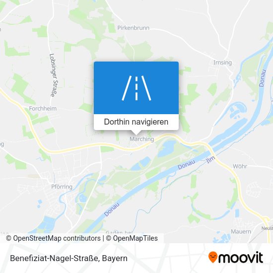 Benefiziat-Nagel-Straße Karte