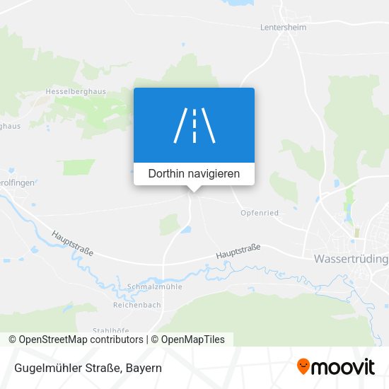 Gugelmühler Straße Karte