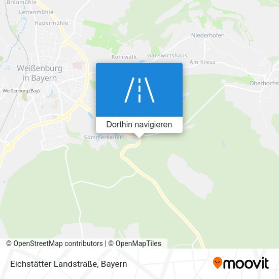 Eichstätter Landstraße Karte