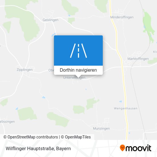 Wilflinger Hauptstraße Karte