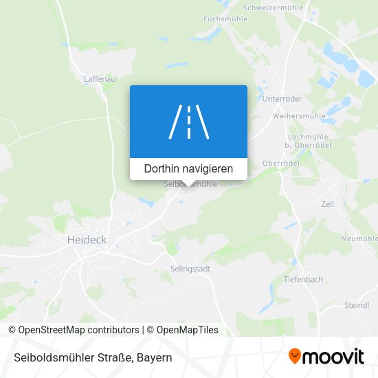 Seiboldsmühler Straße Karte