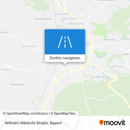 Wilhelm-Albrecht-Straße Karte