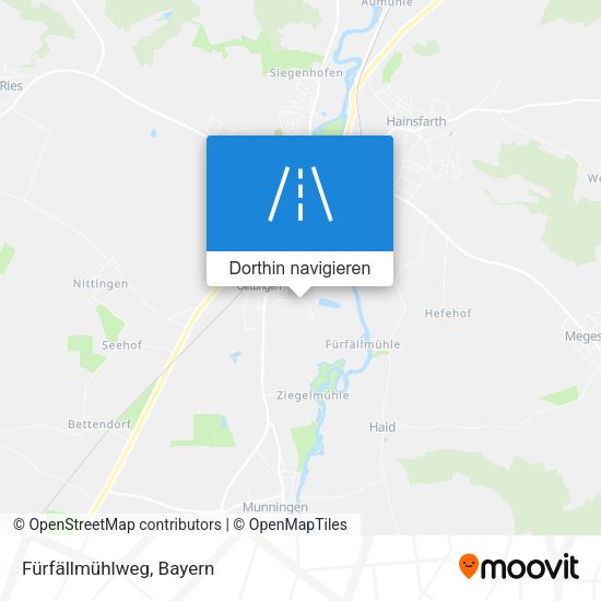 Fürfällmühlweg Karte