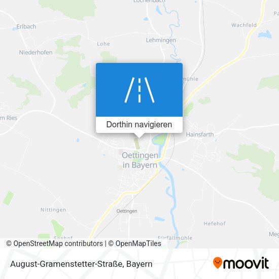 August-Gramenstetter-Straße Karte