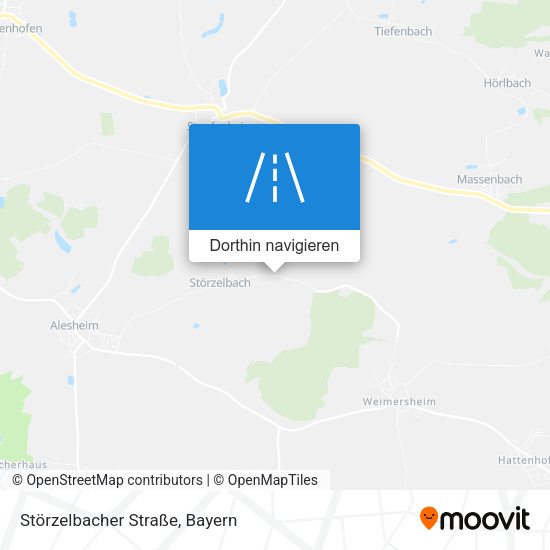 Störzelbacher Straße Karte