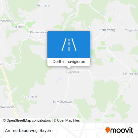 Ammerbauerweg Karte