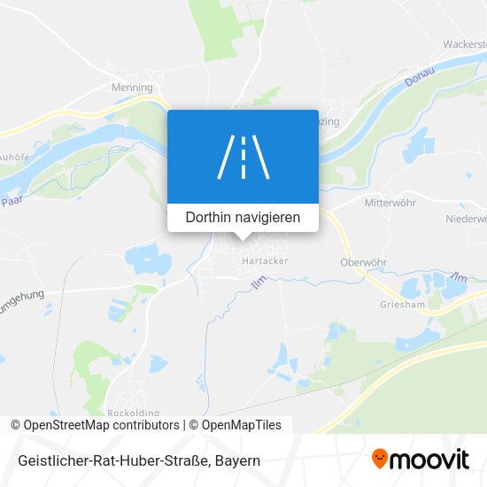 Geistlicher-Rat-Huber-Straße Karte